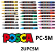 UNI POSCA PC-5M TENGERZÖLD (P6)
