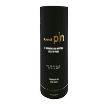 Uni Pin Tube - 9db-os díszdobozos rajzmarker készlet