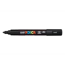 UNI POSCA PC-5M FEKETE (24)