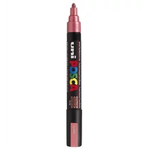 UNI POSCA PC-5M METÁL PIROS