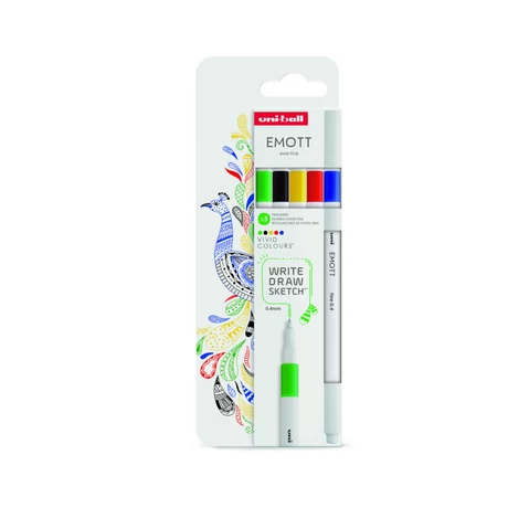 UNI EMOTT 5db-os TŰFILC KÉSZLET ÉLÉNK színek