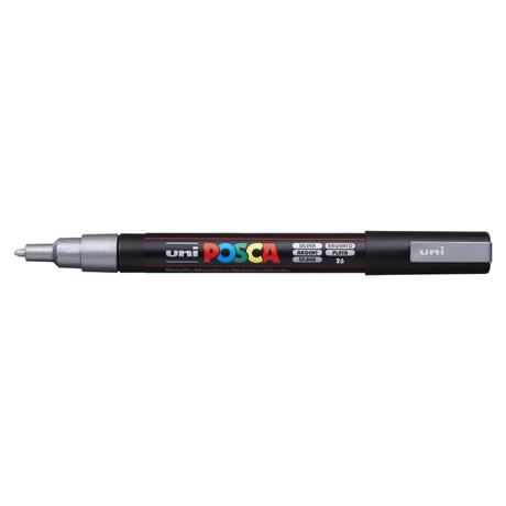 UNI POSCA PC-3M EZÜST (26)