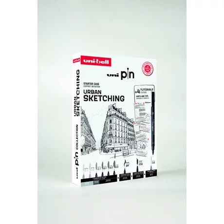 UNI PIN Urban Sketching Collection box